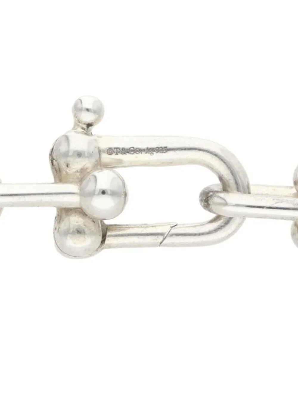 Tiffany & Co Small Link Silver Necklace